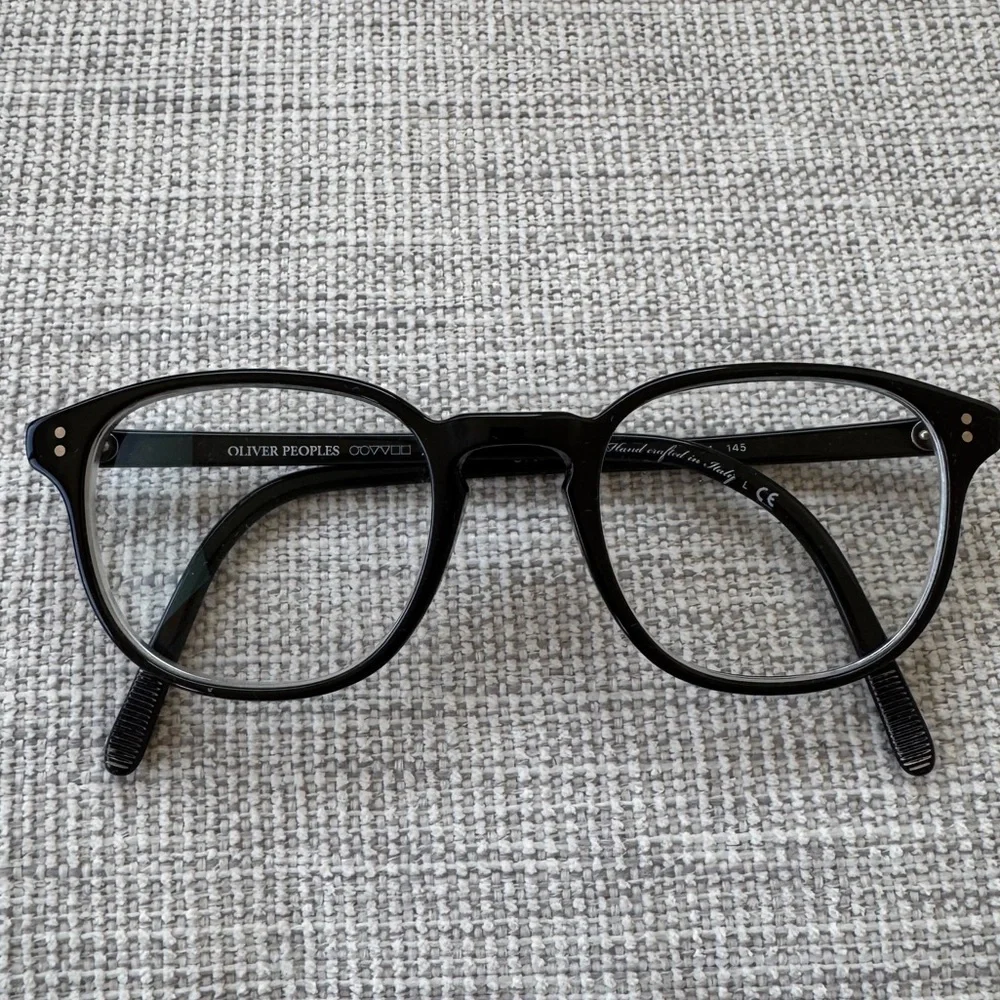 Oliver Peoples Fairmont Glasses in Black